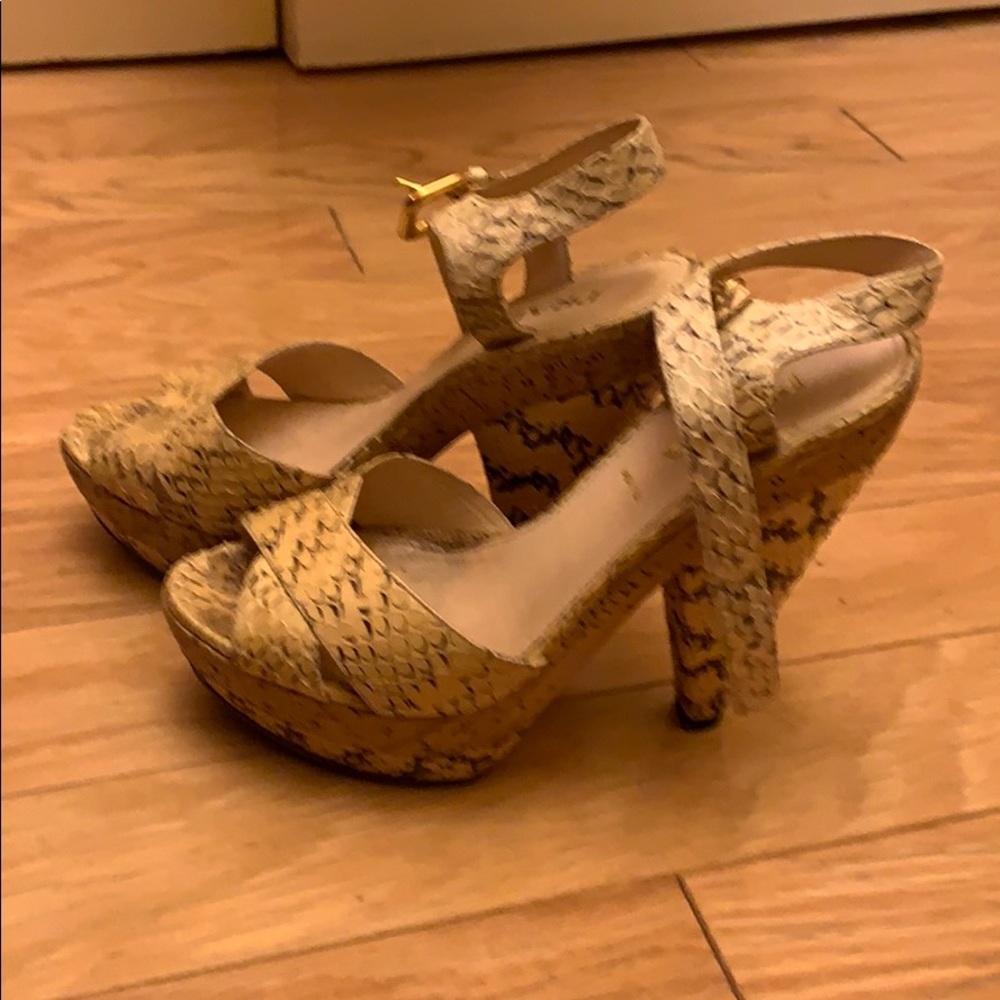 Prada Python Sandals Size 37 - image 2